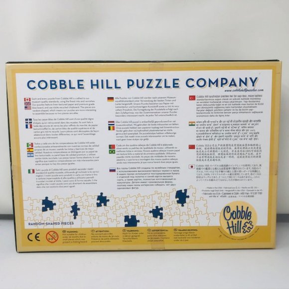 Cobble Hill  Jigsaw Puzzle 1,000 Pieces Edge of Town Owl Winter Poster - Picture 8 of 9